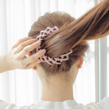다양한 연출 만두 슈슈 똥머리 고정밴드 (20H249)