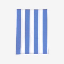 (주)더해피 양면방수 원단-스트라이프(로열블루) 대폭 천 패브릭 홈패션 수예 퀼트 인테리어 소품 데코 앞치마 안감 커버, 스트라이프(로열블루)