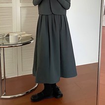 라라벨 여성용 스커트 루벤 안감 베이직스커트