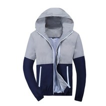 자켓남성Windbreaker 2022 봄 가을 패션 자켓 남성 두건 캐주얼 코트 얇은 Out의류 커플