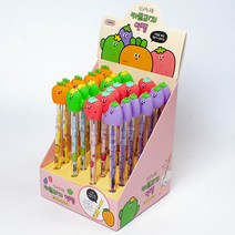 쥬크박스 1000당근카트리지연필[24개세트] 연필, 랜덤발송