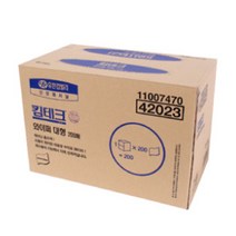 유한킴벌리 킴테크 와이퍼 대형 200매 냅킨 티슈 42023