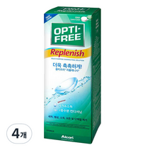 옵티프리 리플레니시 렌즈관리액 420ml 4개