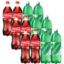 업소용 코카콜라1.25Lx6펫+칠성사이다1.25Lx6펫 총12페트 탄산음료, 12개, 1.25L