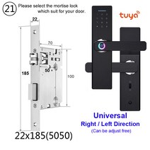 도어락 Wifi Tuya 전화 APP 원격으로 생체 인식 지문 도어 잠금 IC 카드 자리 코드 Office / Homestay Hota, 협력사, 22x185 5050