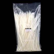 [기간행사]KSO-미란다/튼튼 케이블타이/250mm/백/500pcs/co-00198, 1봉:500pcs