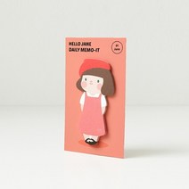 위드지저스 헬로제인 데일리 메모잇 (6종 택1) - 기독교팬시 캐릭터메모지 일러스트말씀 메모지, 03.치치