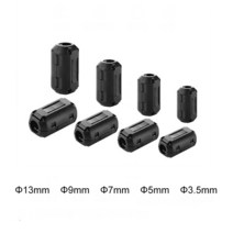 1/2/5 pcs 3.5/5/7/9/13mm 링 코어 페라이트 비드 클램프 초크 코일 emirfi 노이즈 필터 클립 마그네틱 스냅온용 스냅 케이블, [03] 7mm, [03] 5 Pieces, 03 7mm_03 5 Pieces