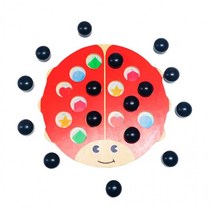 유아 노인 메모리 게임 장난감 교구 유치원 퍼즐 두뇌발달 원목 보드, 단품