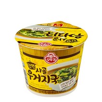 [로적마켓] 오뚜기 간편 사골우거지국 컵국 10g, 8개