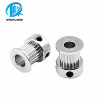 타이밍풀리 3D 프린터 부품 20 개 톱니 GT2 밍 풀리 보어 5mm 폭 동기식 벨트 1, 05 16T W10 B5_01 Black