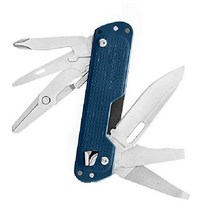 LEATHERMAN 마그네틱 잠금 기능 T4 멀티툴 EDC 나이프 에버그린, 해군