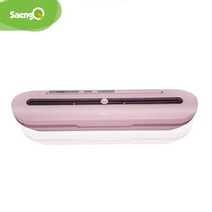 진공 식품 압축기 포장기 상업 및 가정용 비닐봉지 10 장, Pink+US110V