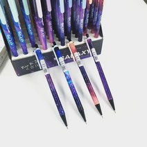 전시 일러스트 시각디자인 4개/몫 귀여운 라이트 업 스타 시리즈 0.5mm 기계식 연필 드로잉 학생 선물 상금, 한개옵션0