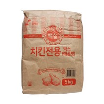씨제이제일제당 백설 치킨전용 믹스 매운맛, 5kg, 1개