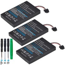 닌텐도 Wii U 게임패드용 WUP-001 충전식 배터리 6600mAh, 04 3x Battery