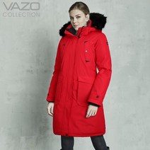 VAZO 여성골프웨어 후드퍼 AVK 다운점퍼