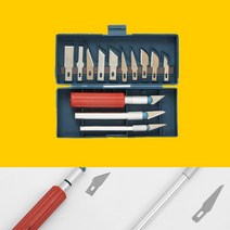 puttory 조각도 조각칼 버제거 공업 목공 다용도 DIY 수공구 종이 섬유 가죽 커팅칼