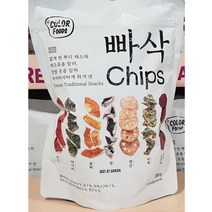 COLOR FOODS 컬러푸드 빠삭 Chips 200g 야채칩, 1개