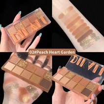 아이쉐도우 아이메이크업 아이 스틱 글리터 섀도우 팔레트 펄아이 애교살 눈화장 dikalu 슈퍼 샤이니 파우더 펄리 매트 어스 컬러 쉬머 패션 메이크업 tslm1, 협력사, 02 복숭아 정원