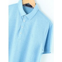 (XL)헤지스 반팔 카라 티셔츠 블루36