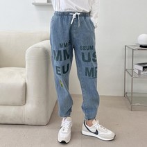 코디 배기바지 면바지 스판 밴딩 캐쥬얼 루즈핏