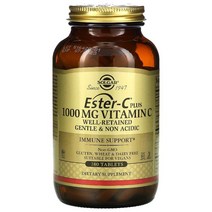 솔가 에스터씨 플러스 비타민씨 1000미리그램 180정 아스코르브산칼슘 보충제