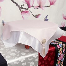 원형상보자기세트 7번 돌상테이블보 전통테이블보, 원형상보자기세트07번(연먹보라)