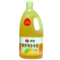 큐원 옥수수식용유1.8L 옥수수유, 1.8L, 1개