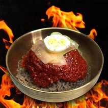 미즈황푸드 황가밀칡냉면 매운불비빔냉면 5인분(황가밀칡냉면200g(5인분)+황가밀불매운비빔장500g), 2kg, 1개
