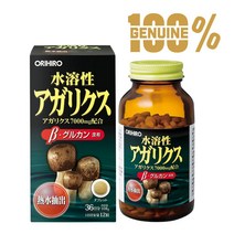 수용성 아가리쿠스 버섯 AHCC 키노코 다당류 베타글루칸 432정 1개월분