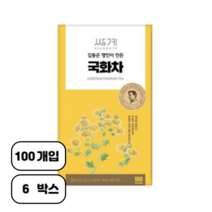 쌍계명차 김동곤 명인이 만든 국화차 100p, 50g, 6개