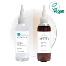 글로우몬스터 인진쑥 추출물 100ml + 3Kda 올리고 히알루론산 2% 원액 100ml, 1세트