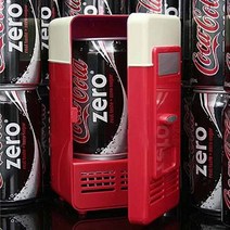 미니냉장쇼케이스 술장고 음료수 가정용 주류 휴대용 미니 USB 냉장고 음료 캔 쿨러 및 워머 홈 오피스 자, 01 red