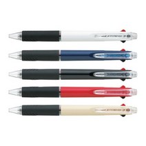 [Uni] 제트스트림 3색볼펜 0.5mm SXE3-400-05 색상선택, 레드, 1개