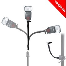 본젠 KM-692 플렉시블 매직암 스피곳 + KM-060 플래시 핫슈 마운트 SET (조명 라이트 카메라 촬영장비 등), 단품없음