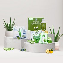 거제 먹는 알로에 겔 유기농 베라 유자맛 99.9%맛 2가지맛 원액 마시는 즙 알로에팜 효과 효능, 알로에 99.9%맛, 60포