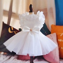 PET 강아지 화동 드레스 웨딩 결혼식 촬영 원피스 화동 결혼식 강아지 원피스 웨딩촬영룩 드레스 nalza000*56995810hX, 03-샤샤드레스-L