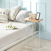 공간활용 디자인 사이드 테이블 거실 테이블, 화이트