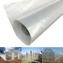 화장실히터 욕실난방기 전기히터 0.04mm 야채 온실 농업 재배 폴리에틸렌 커버 투명, 4x5m
