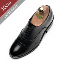 커스텀에이드 [커스텀에이드] 10cm 키높이 스트레이트팁 옥스포드화(EL0116BK)