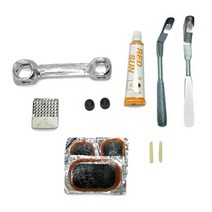 휴대용 간편 자전거 펑크 수리용품 자전거펑크수리