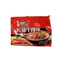 왕부정 중국식품 캉스푸 훙소우육면 중국라면 봉지라면 106g 5개입, 5개