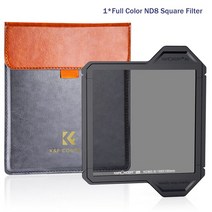 K F CONCEPT X-PRO 시리즈 스퀘어 필터 보호 프레임 HD 광학 유리 ND8 GND16 ND64 ND1000 CPL 카메라 렌즈, [05] Full Color ND8