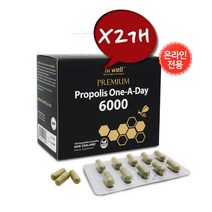 하이웰 프리미엄 프로폴리스 6000mg 120 베지캡슐 X2