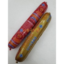 [신중국식품]왕중왕 중국소시지 훠투이창 빨강. 노랑, 100g, 1개