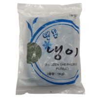 [얌얌마켓] 냉동 냉이 1kg (아이스박스 포함), 1개