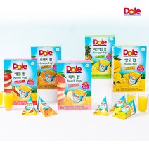 Dole 돌 얼려먹는 아이스팝 후룻팝 100%과즙 얼려먹는주스(62mlx8입)x4팩, 1개, 파인애플팝2+애플팝2