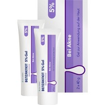 [독일 내수 정품](벤자크넨) BENZAKNEN 5% Gel 2X40g, 40g
