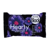 파디코 점토, 경량점토 하티 컬러 클레이 블랙 50g, 1개